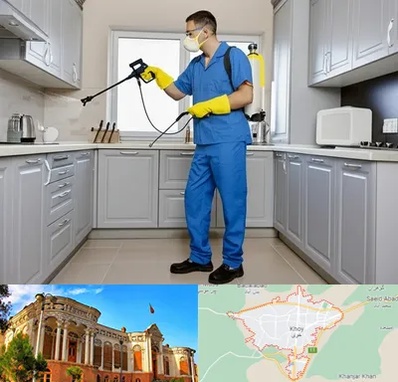 سمپاشی در خوی