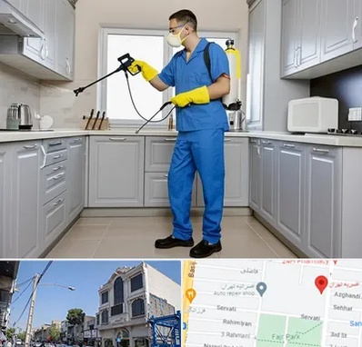 سمپاشی در افسریه 