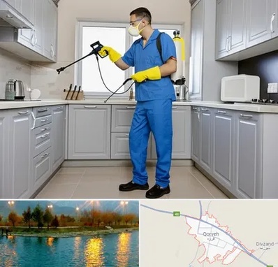 سمپاشی در قروه