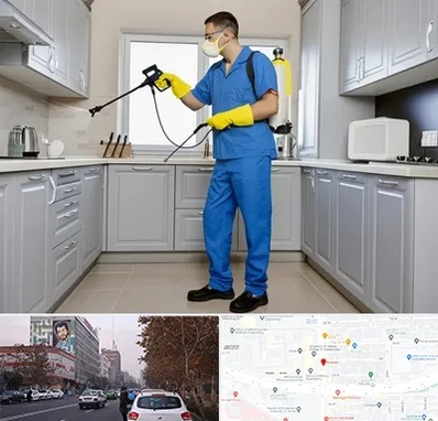 سمپاشی در کارگر شمالی 