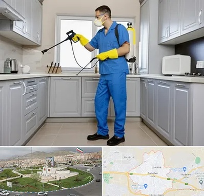 سمپاشی در بومهن