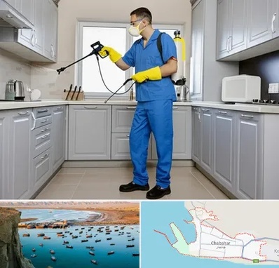 سمپاشی در چابهار