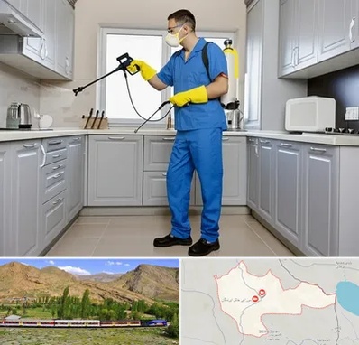 سمپاشی در خاش