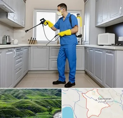 سمپاشی در گچساران