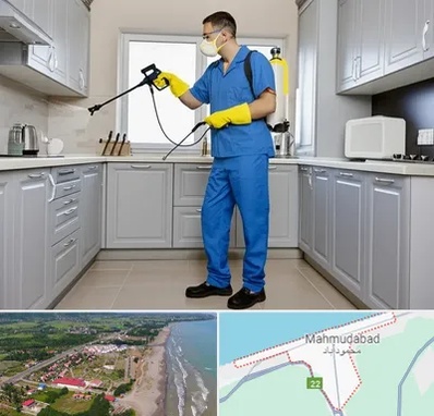 سمپاشی در محمودآباد