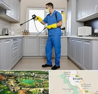 سمپاشی در بروجرد