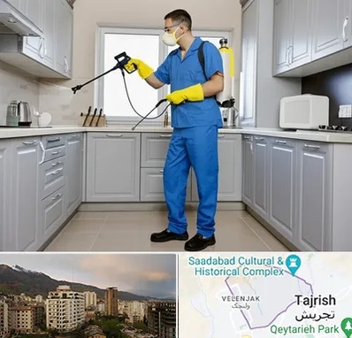 سمپاشی در زعفرانیه 