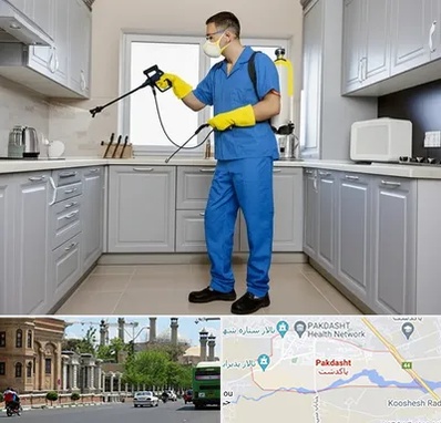 سمپاشی در پاکدشت