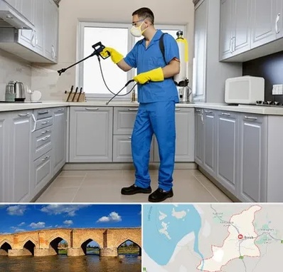 سمپاشی در بناب