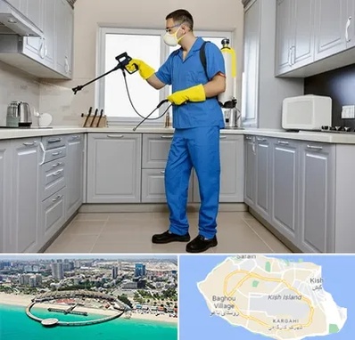 سمپاشی در کیش