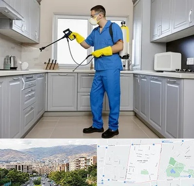 سمپاشی در خانی آباد 