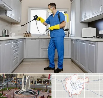 سمپاشی در زابل