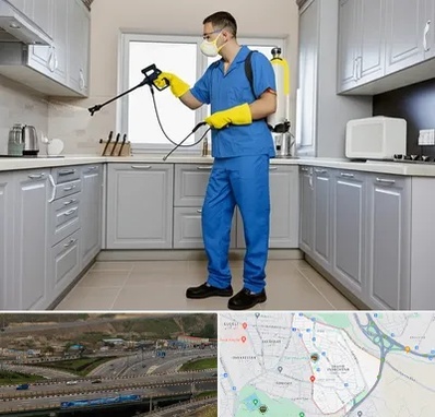 سمپاشی در یاغچیان تبریز 