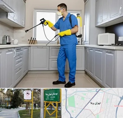 سمپاشی در تهران ویلا