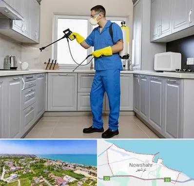 سمپاشی در نوشهر