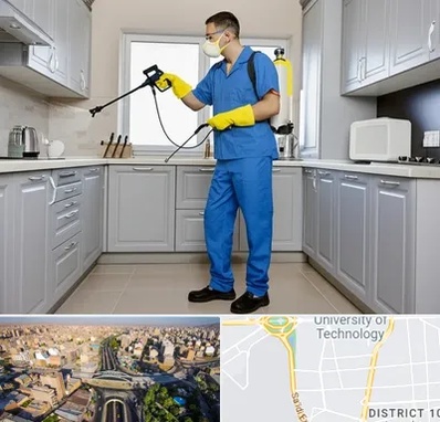 سمپاشی در استاد معین 