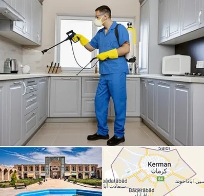 سمپاشی در کرمان