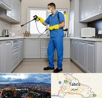 سمپاشی در تبریز