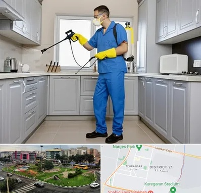 سمپاشی در تهرانسر 