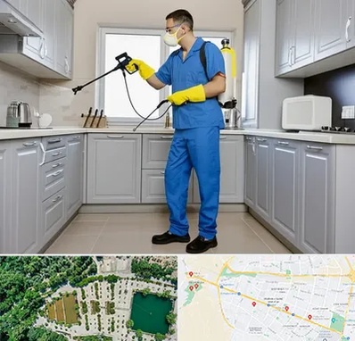 سمپاشی در وکیل آباد مشهد 