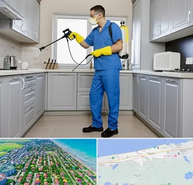 سمپاشی در فریدونکنار