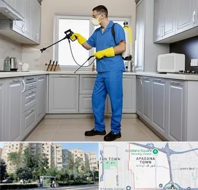 سمپاشی در آپادانا 