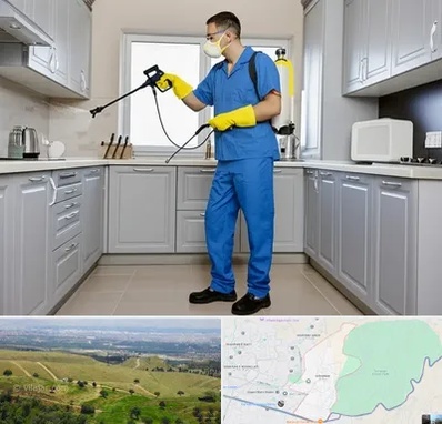 سمپاشی در سوهانک 