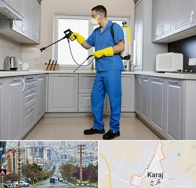 سمپاشی در گوهردشت کرج 