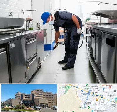 سمپاشی رستوران در صیاد شیرازی مشهد 