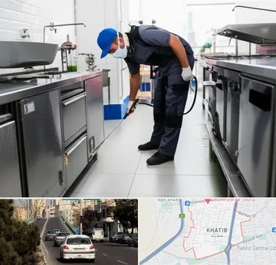 سمپاشی رستوران در خطیب تبریز 