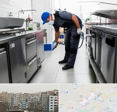 سمپاشی رستوران در محمد شهر کرج