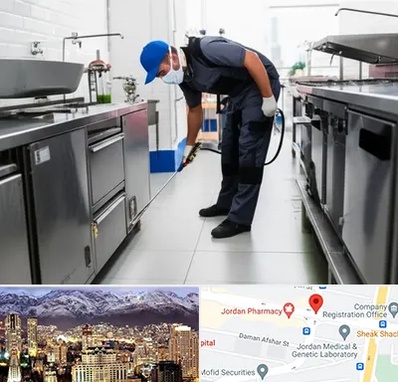 سمپاشی رستوران در جردن 