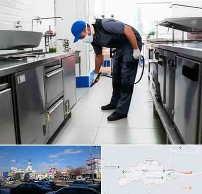 سمپاشی رستوران در ماهدشت کرج 