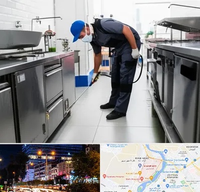 سمپاشی رستوران در کیانپارس اهواز 