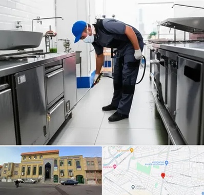 سمپاشی رستوران در زنبیل آباد قم 