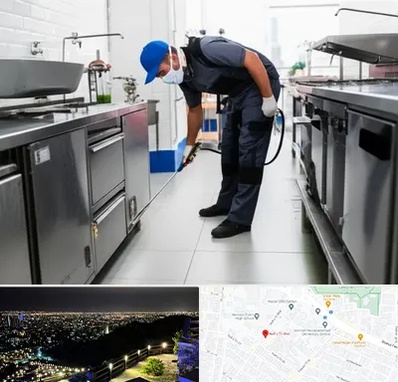 سمپاشی رستوران در هفت تیر مشهد 