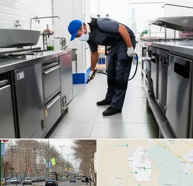 سمپاشی رستوران در نظرآباد کرج 