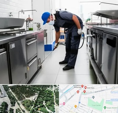 سمپاشی رستوران در سالاریه قم