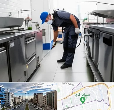 سمپاشی رستوران در سعادت آباد 