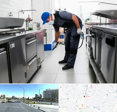 سمپاشی رستوران در بلوار کلاهدوز مشهد 