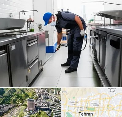 سمپاشی رستوران در شمال تهران 