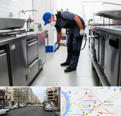 سمپاشی رستوران در زیتون کارمندی اهواز 