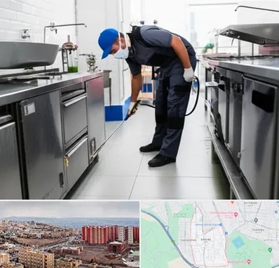 سمپاشی رستوران در سهند تبریز 