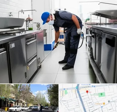 سمپاشی رستوران در کوی فیروز تبریز 