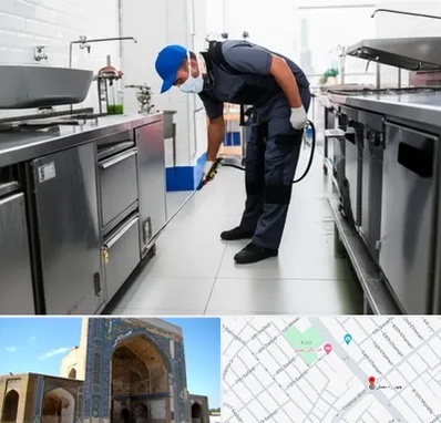 سمپاشی رستوران در مصلی مشهد 