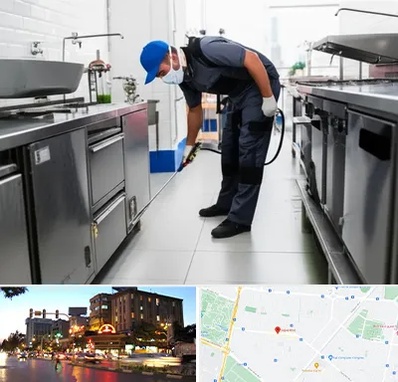 سمپاشی رستوران در بلوار سجاد مشهد 