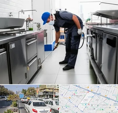 سمپاشی رستوران در مفتح مشهد 