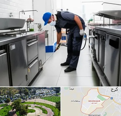 سمپاشی رستوران در مهرشهر کرج 