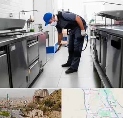 سمپاشی رستوران در فرهنگ شهر شیراز 