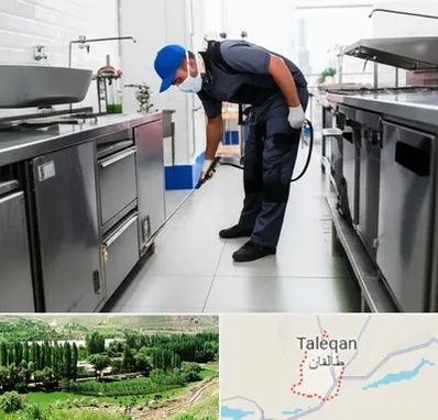 سمپاشی رستوران در طالقان